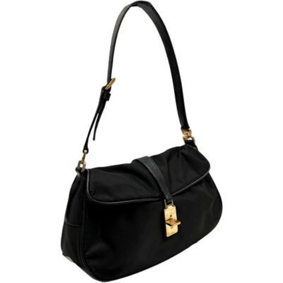Prada Shoulder Bag Nero Black - Picture 1 of 9